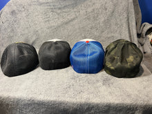 Load image into Gallery viewer, Reaper Hat Black/Grey Flexfit OSFA
